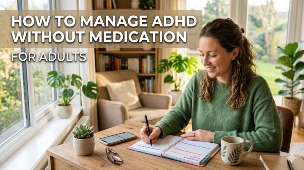 How To Manage ADHD Without Medication For Adults