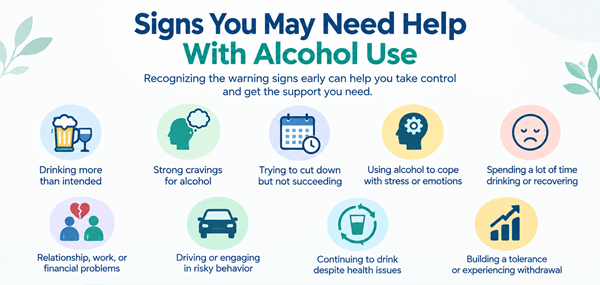 Signs You May Need Help With Alcohol Use